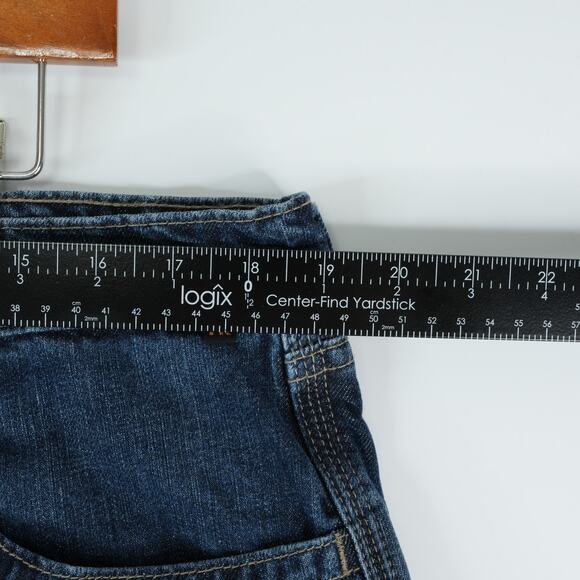 Cody James FR Jeans Mens 36x30 Blue Millikin Slim Straight Leg Work Wear Western - Picture 12 of 15